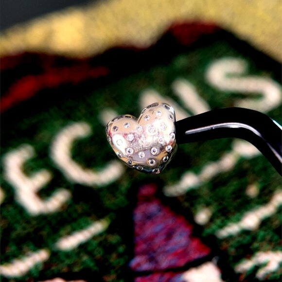 Pandora Cz Heart Charm - Picture 2 of 3